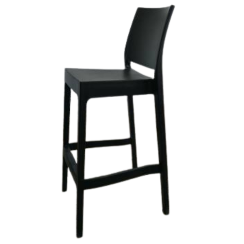 Tabouret design noir