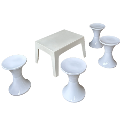 Ensemble TIM TAM blanc