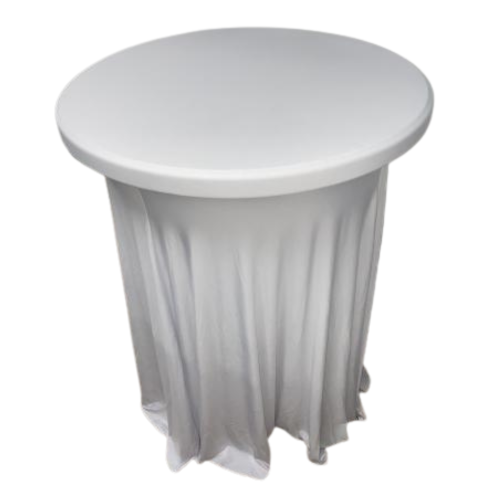 Mange debout houssé avec juponnage 85 cm